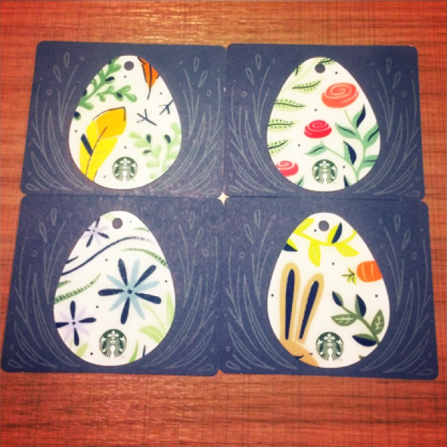 Starbucks Card Spring Collection 2018
