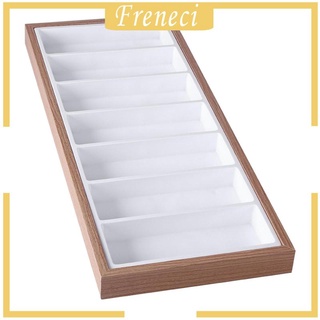 [Freneci] ถาดเก็บเครื่องประดับ แว่นตากันแดด วางซ้อนกันได้ สีเทา