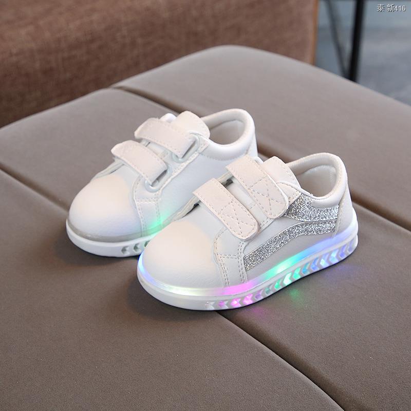 Size 21 30 Children Shoes with Breathable Girls Anti slippery Luminous ...