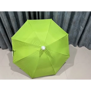 ร่มยาว ขนาด 24 นิ้ว ร่มกันแดดฝน UV สีพื้น มีหลายสีให้เลือก(ร่มถ้วย)