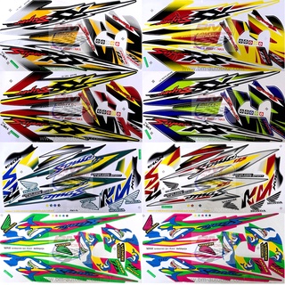 สติ๊กเกอร์ SONIC Honda โซนิค เคลือบเงาแท้ เลือกลายได้