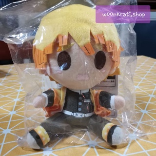 ichiban kuji ดาบพิฆาตอสูร (Demon Slayer: Kimetsu no Yaiba) doll plush AGATSUMA ZENITSU (อากาสึมะ เซ็นนิตสึ) size 15cm F