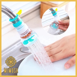 MIMOSA ตัวเสริมหัวก๊อก ปรับระดับ ยืดหดได้ หมุนได้ 360 องศา มี 3 สี หัวกรองน้ำแบบสวมหัวก๊อก ใช้งานง่าย ติดตั้งง่ายราคาถูก