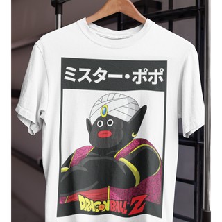 เสื้อยืดผ้าฝ้ายเสื้อยืด Unisex รุ่น มิสเตอร์โปโป้ Mr. Popo T-Shirt ดราก้อนบอลแซด Dragon Ball Z สวยใส่สบายแบรนด์ Khepri 1