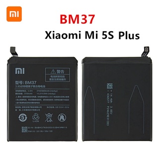 Xiao Mi BM37 3800MAh แบตเตอรี่สำหรับ Xiaomi Mi 5S Plus MI5S Plus BM37 แบตเตอรี่