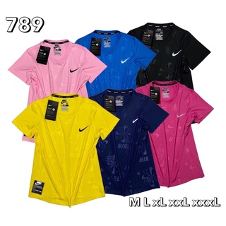 รอพรี 3 วัน✅Nike จาก 890 🏁NIKE DRI-FIT CONTOUR SHORT-SLEEVE 🏁 เสื้อโยคะ เสื้อวิ่ง เสื้อออกกำลังกาย