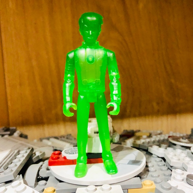 Ben 10 Alien Force Action Figure - translucent green ben (Loose)
