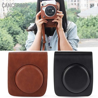 Cancer309 PU Leather Protective Cover เคส กระเป๋าสำหรับ Fujifilm Instax Mini 90 พร้อมสายคล้องไหล่