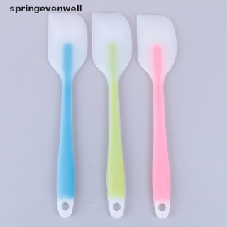 [springevenwell] ใหม่ ไม้พายซิลิโคน ทนความร้อน ไม่ติดผิว สําหรับทําอาหาร เค้ก