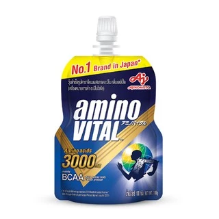 [ส่งฟรี] aminoVITAL อะมิโน ไวทัล เจลพลังงานผสมกรดอะมิโนพร้อมทาน 100 กรัม แพ็ก 24 ถุง