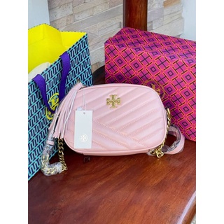 📮@1,570.-🔥🔥SUMMER SALE (ลดอีก 7 %)🔥🔥💯Tory Burch KIRA CHEVRON SMALL CAMERA BAG9