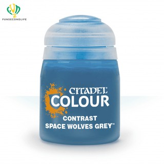 Citadel สีซิทาเดล CONTRAST: SPACE WOLVES GREY (18ML)