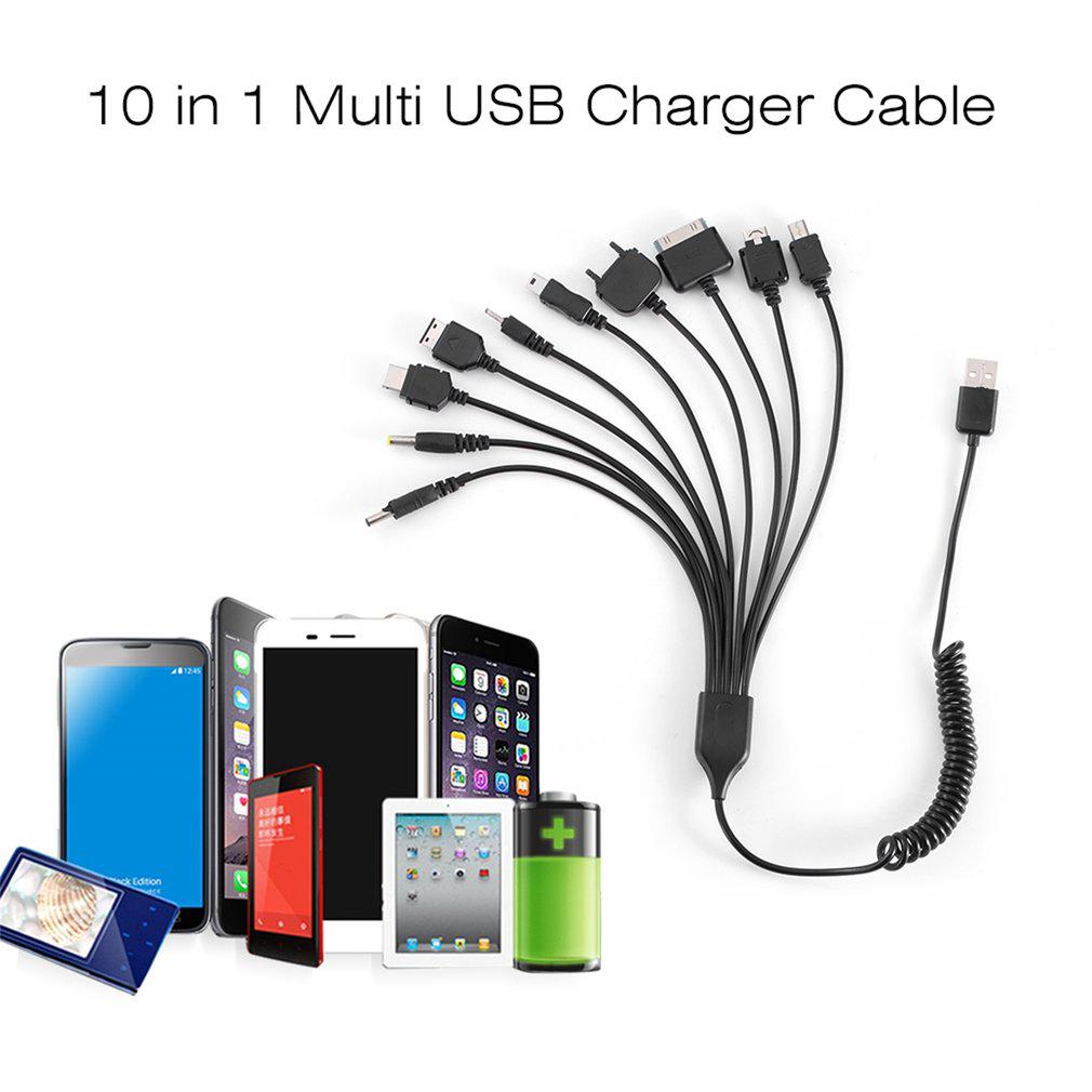 fmd 10 in 1 สายชาร์จusb แบบพกพา
