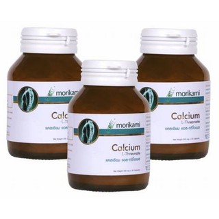 Morikami Calcium L-Threonate 500 มก. (30 แคปซูล x 3 ขวด)