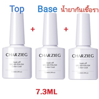 สินค้า​ขายดี​พร้อม​ส่ง​ค่ะ​ top coat +Base coat+น้ำ​ยาทา​กัน​เชื้อรา​ 7.3ml