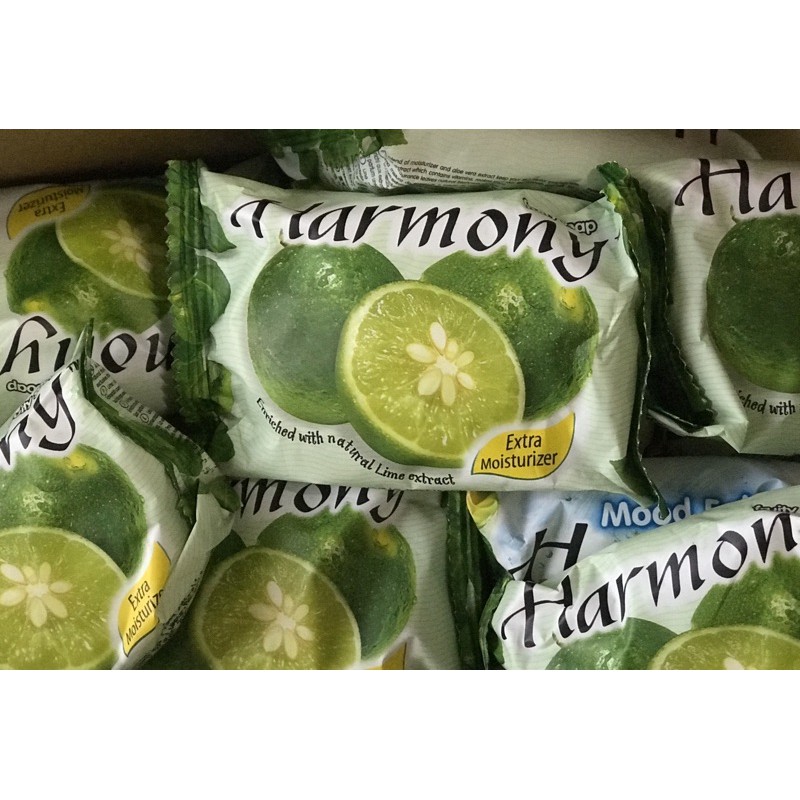 Harmony Fruity Soap  สบู่ผลไม้ ยกลัง 72 ก้อน!!!! ****กลิ่นมะนาว