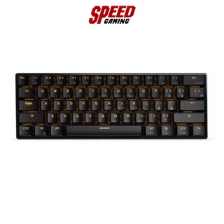 ROYAL KLUDGE RK61 GAMING KEYBOARD BLACK WIRELESS 2.4GHz RGB By Speed Gaming