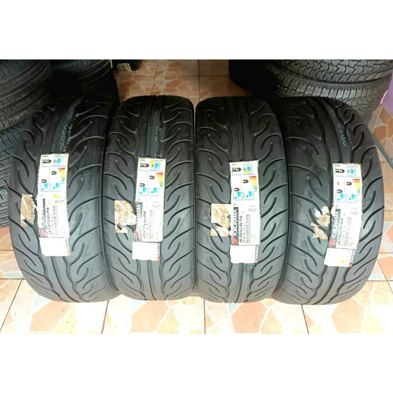 ยางใหม่ค้างปี 265/60R18 Yokohama Advan Neova AD08RS(Made in Japan) ผลิตปลายปี 2020 พร้อมจุ๊บลมแปซิฟิ