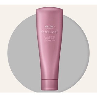 Shiseido Sublimic Luminoforce Treatment 250ml ทรีทเม้นท์ ชิเชโด้ ผมทำสี