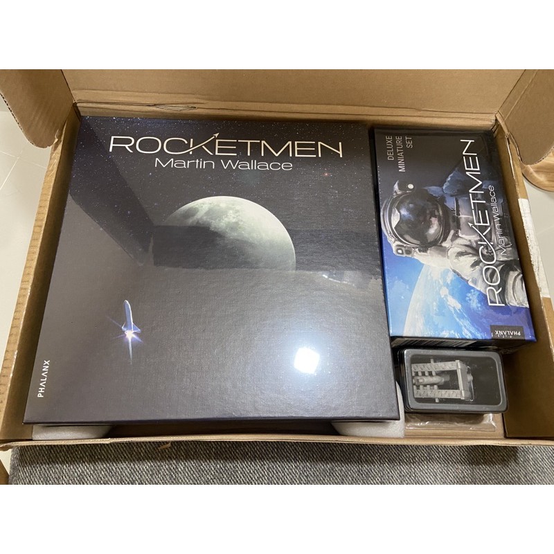Rocketmen บอร์ดเกม โดย Martin Wallace