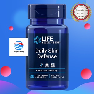 Life Extension Daily Skin Defense / 30 Vegetarian Capsules