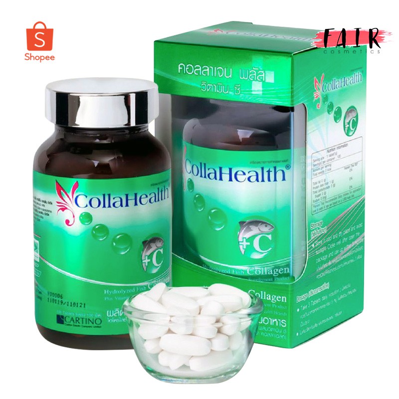 Collahealth Collagen Plus Vitamin C [100 เม็ด]