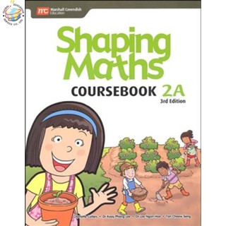 Global Education หนังสือแบบเรียนคณิตศาสตร์ ป.2 Shaping Maths Crsbk. 2A (3E)