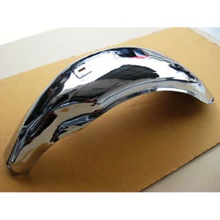 YAMAHA CHAPPY LB80 LB50 REAR FENDER “CHROME” "HAND MADE" // บังโคลนหลัง Chappy / Chippy สินค้าคุณภาพดี