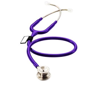 MDF หูฟังทางการแพทย์ สำหรับเด็ก Stethoscope MD One Pediatric 777C#8 (สีม่วงเข้ม)