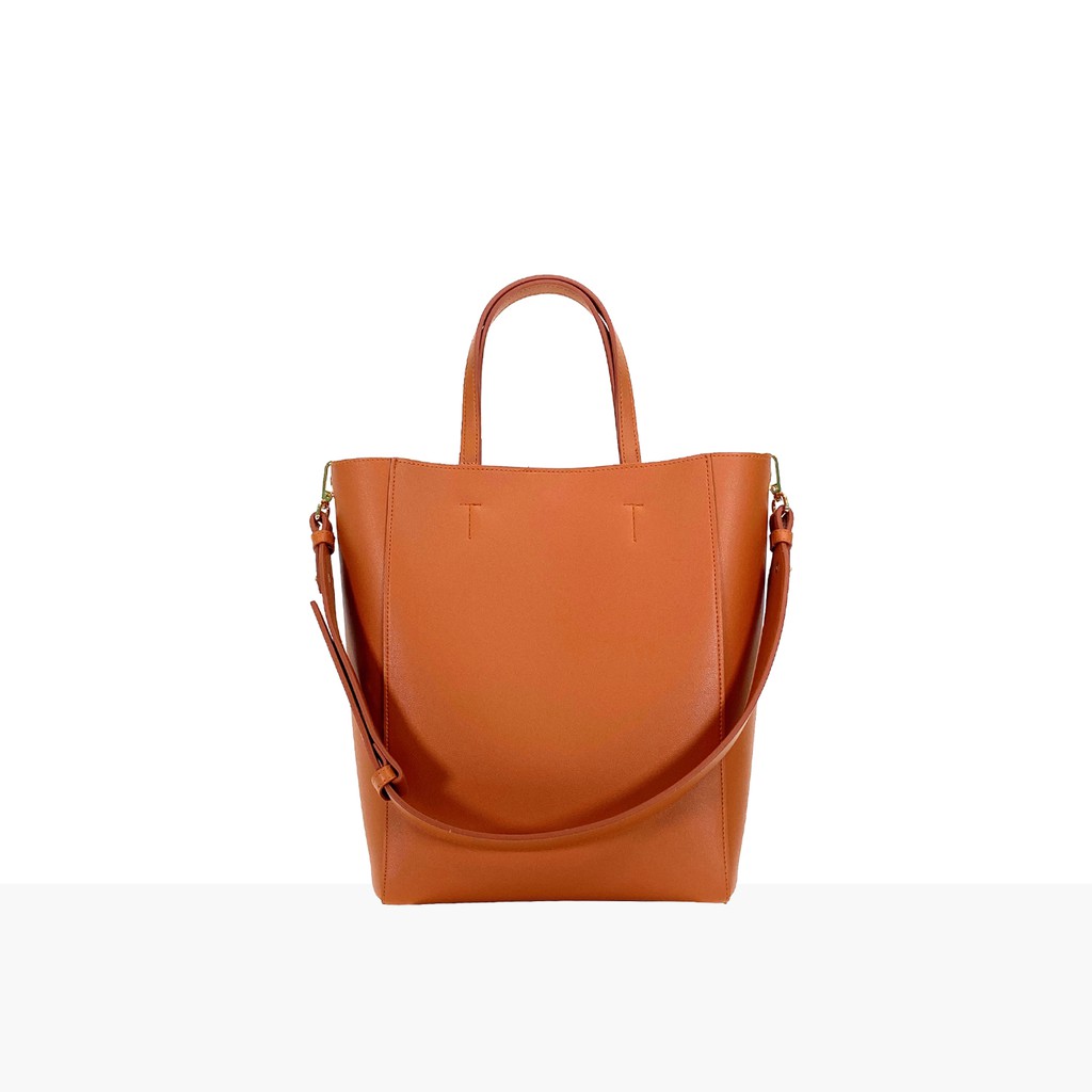 knack.bag -Tote bag size mini รุ่น Everyday-Cinnamon(สีชินาม่อน) กระเป๋าถือกระเป๋าสะพาย