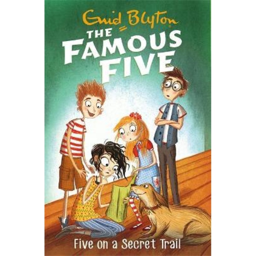 Famous Five: Five On A Secret Trail : หนังสือ 15 โดย Enid Blyton (ฉบับสหราชอาณาจักรปกอ่อน)