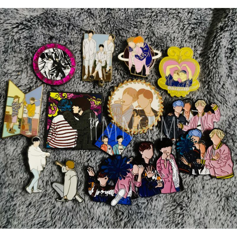 KPOP SUBUNIT ENAMEL PIN BADGE
