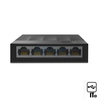 Gigabit Switching Hub TP-LINK (LS1005G) 5 Port (4) เน็ตเวิร์กสวิตซ์ ประกัน LT อุปกรณ์ขยายสัญญาณ ขยายสัญญาณ ethernet