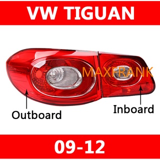 Volkswagen Tiguan 09-12 TAILLIGHT TAIL LIGHT TAIL LAMP BRAKE LIGHT BACK LIGHT ไฟหน้า​ /เลนส์ไฟหน้า/ไฟหน้าสําหรับ/ไฟท้าย