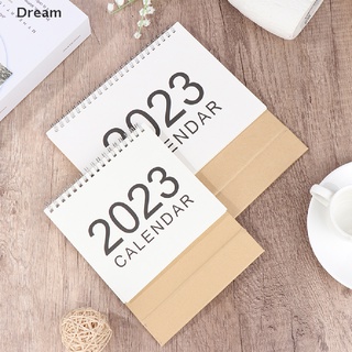 &lt;Dream&gt; 2023 Simple Korean Style Table Calendar Desktop Calendar Planner Decorations On Sale