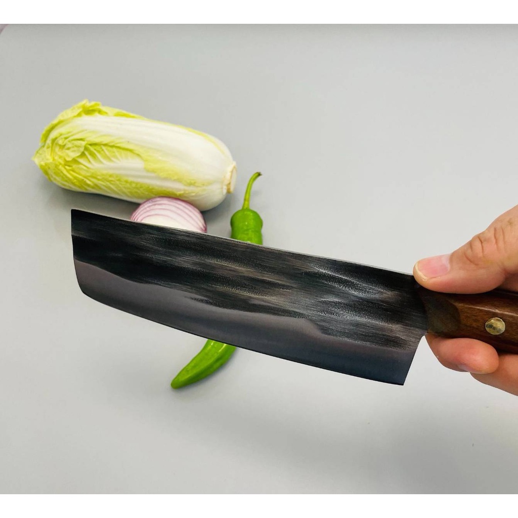 J3 มีดหั่นเนื้อญี่ปุ่น / มีดหั่นผักญี่ปุ่น / มีดหั่นด้ามทรง8เหลี่ยม / フラット包丁 - รูปที่ 3