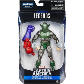 Marvel Captain America 6 Inch Legends Forces of Evil Whirlwind Action Figure (Build Red Skull) no baf