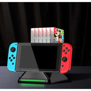 BUBM Switch-ZC เเท่นชาร์จ Nintendo Switch/ Switch OLED เเละ Switch Lite พร้อมช่องวางกล่องเกมส์