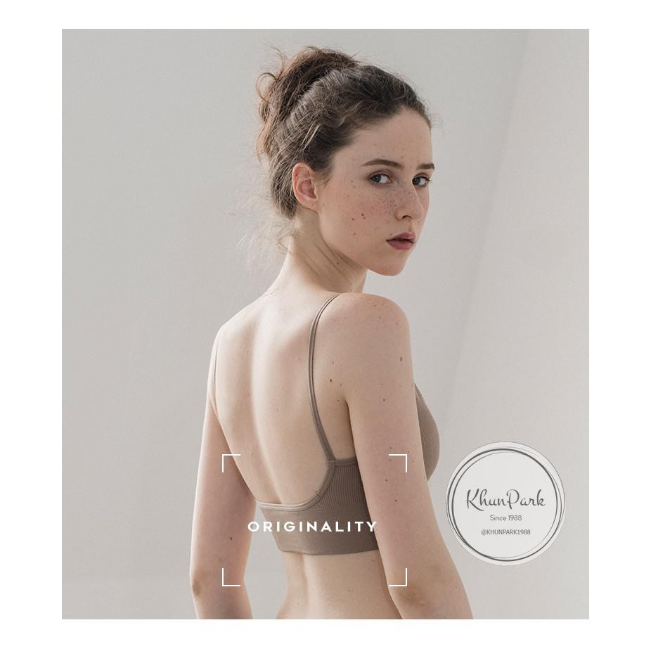 💥💥 (TL-N156) บราสายเดี่ยวแบบสวม ผ้าร่อง แฟชั่นรุ่นใหม่ มีฟองน้ำเสริม ผ้าฝ้ายหนาคุณภาพสูง kp99 - รูปที่ 4