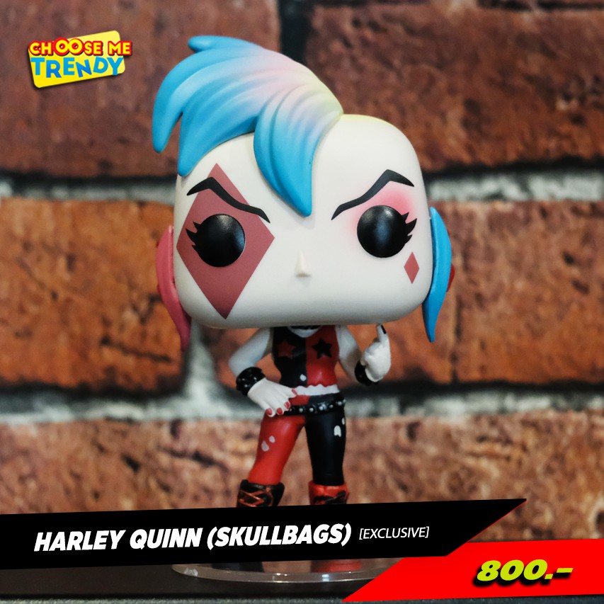 Harley Quinn Skullbags [Exclusive] - Heroes Funko Pop! Vinyl Figure
