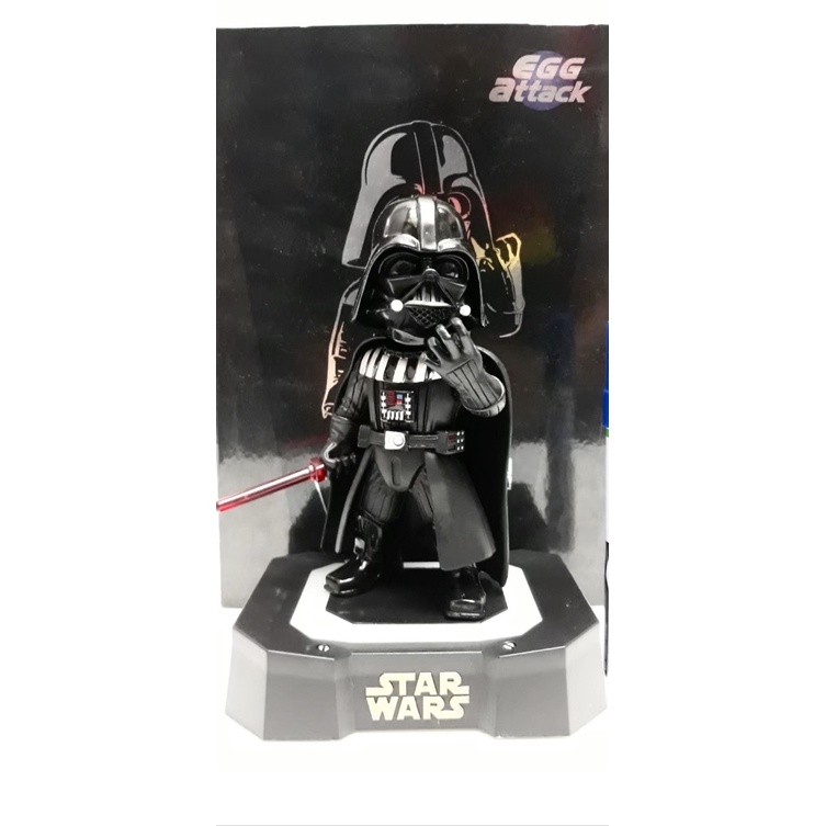 Star Wars Darth Vader Egg Attack Action Figure Light and Sound PVC 22cm