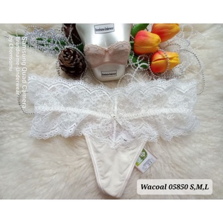 Wacoal Glam Size S,M,L ชุดชั้นใน/กางเกงชั้นในทรงจีสตริง(G-string) 05850