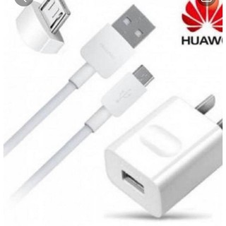 ชุดชาร์จ Huawei 5V2A  Micro USB ของแท้ หัวชาร์จพร้อมสายชาร์จ ใช้ได้กับมือถือหลายรุ่น เช่น Y7Pro 2018 2019 Y9 2018 2019