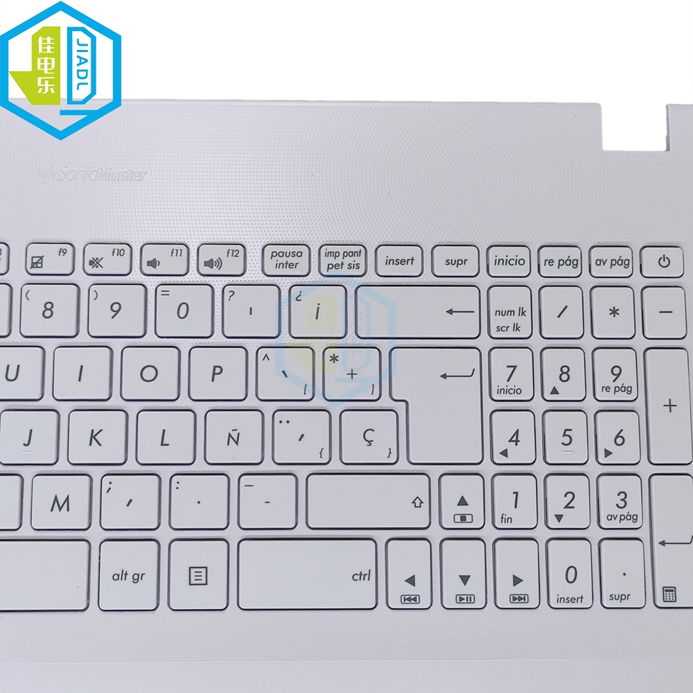 แป้นพิมพ์คอมพิวเตอร์ SPLA Spanish Keyboard Palmrest Cover for ASUS ...