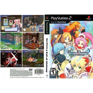 แผ่นเกมส์ PS2 Mana Khemia 2 Fall of Alchemy   คุณภาพ ส่งไว (DVD)