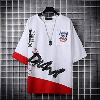 Ciayo~cs-เสื้อผ้า โอเวอร์ไซซ์ DAM XL (สีดําเลือดหมู) // เสื้อผ้า ORIA