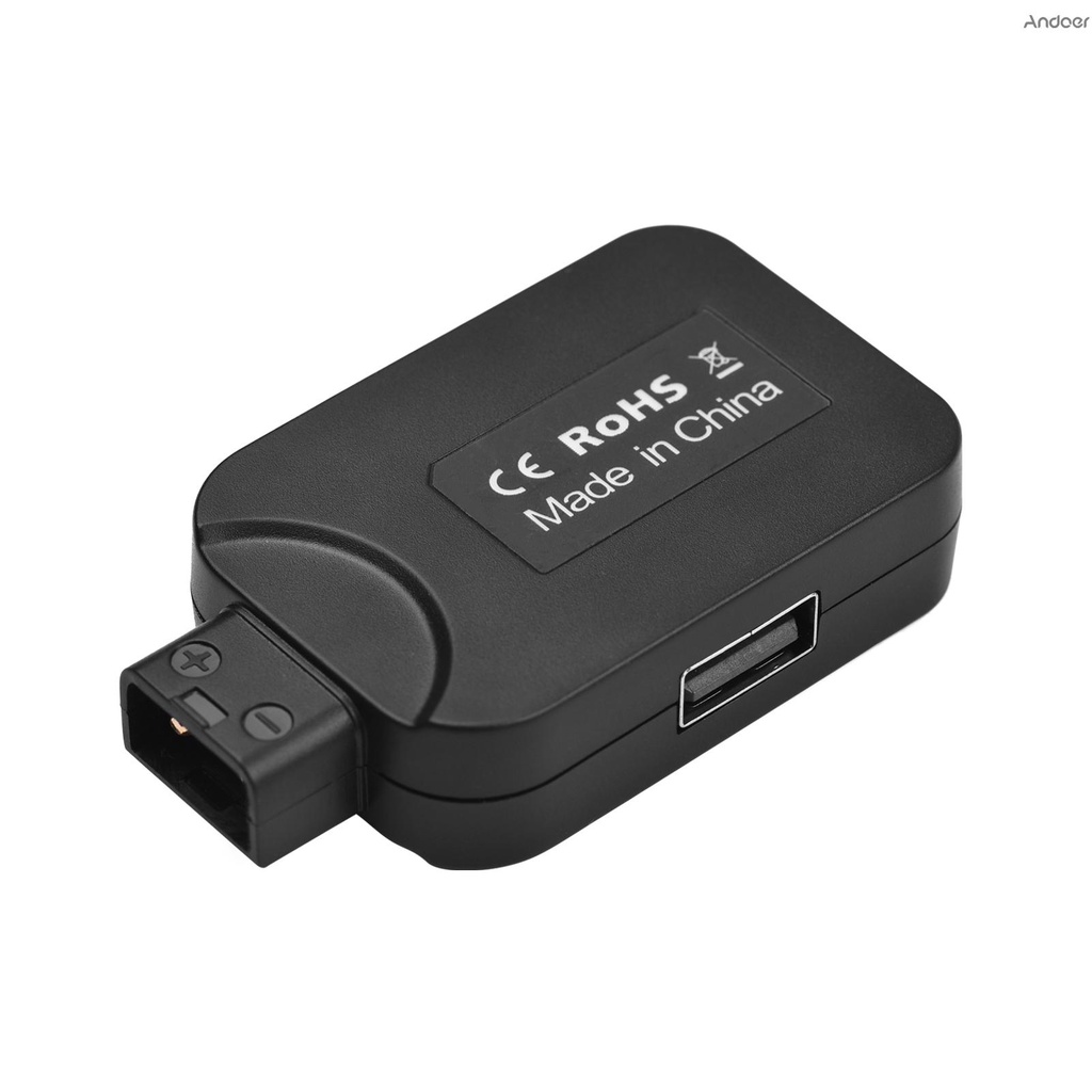 อะแดปเตอร์เชื่อมต่อ D-Tap ตัวผู้ เป็นตัวเมีย พร้อม 5V 2.1A USB และ 8V 3A DC เอาท์พุตพาวเวอร์ สําหรับ