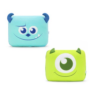 Disney Pixar ลิขสิทธิ์แท้ หมอนผ้าห่ม Mike / Sulley : Kawaii