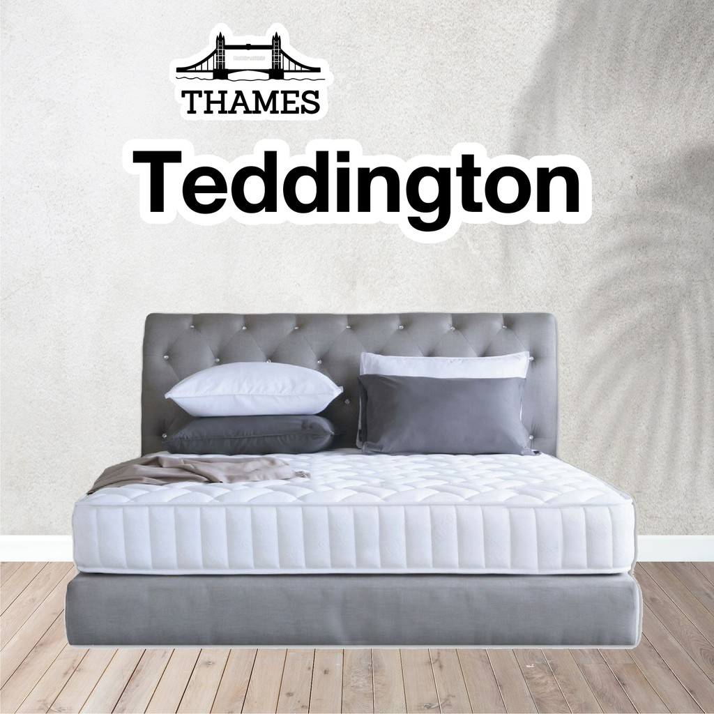Thames [9นิ้ว] ที่นอนยางพาราแท้100% Teddington  แก้ปวดหลัง  latex mattress  hybrid