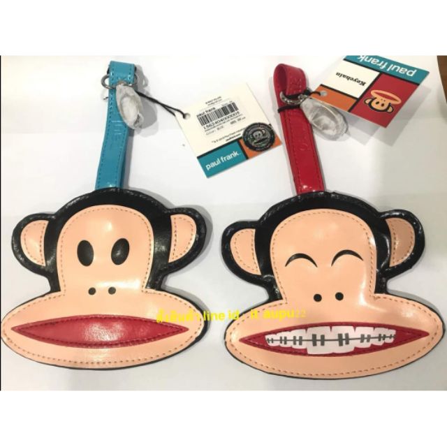 พวงกุญแจ Paul Frank สีแดง🐵